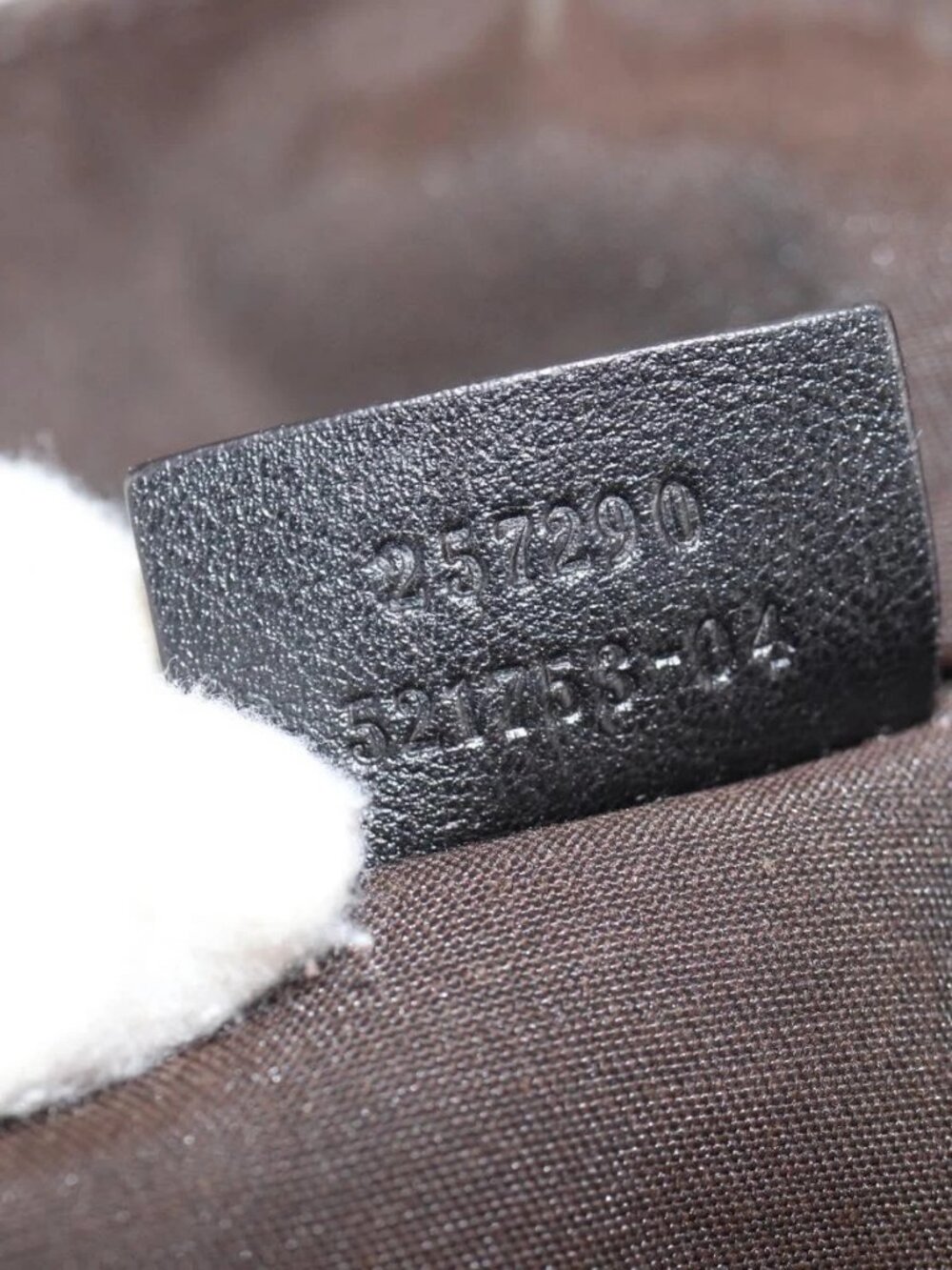 GUCCI Shoulder Bag Leather Black Silver - Picture 11 of 16